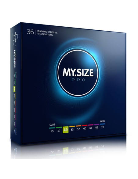 MY SIZE - PRO CONDOMS 49 MM 36 UNITS