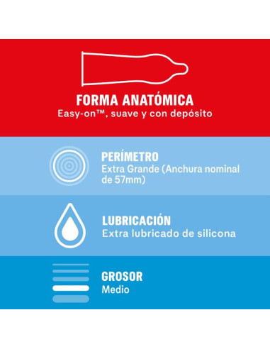 DUREX - SENSITIVE XL PREZERVATYVAI 10 VIENETŲ