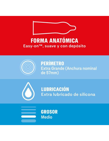 DUREX - SENSITIVE XL CONDOMS 10 UNITS