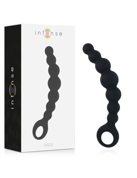INTENSE - ANAL BEADS MAX BLACK