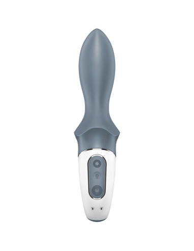 SATISFYER - AIR PUMP BOOTY 1 ANAL INFLATABLE VIBRATOR GREY