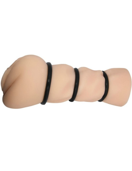 CRAZY BULL - VAGINA MASTURBATOR WITH RINGS