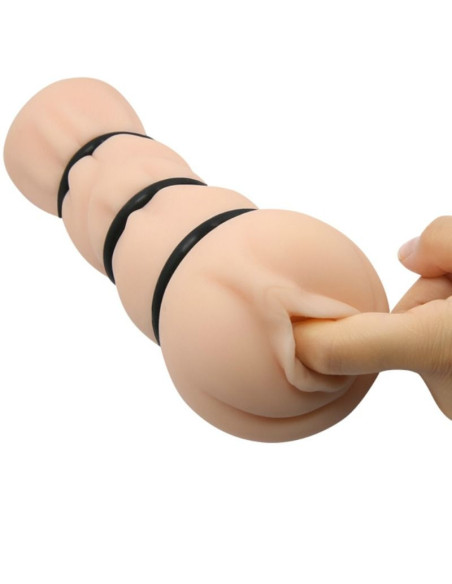 CRAZY BULL - VAGINA MASTURBATOR WITH RINGS