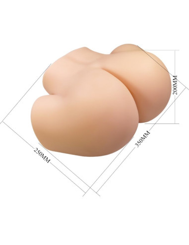 CRAZY BULL - ANAID REALISTINĖ MOTERŲ GALINĖ VAGINA IR ANALINĖ 7 KG