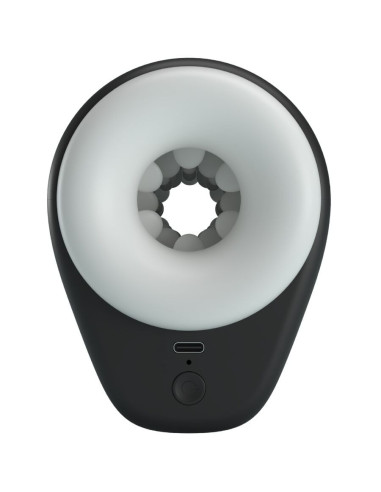 PRETTY LOVE - DJ MERGINŲ VYRAMS SKIRTAS MASTURBATORIUS SU 5 VIBRACIJOS NUSTATYMAIS, NEGROO