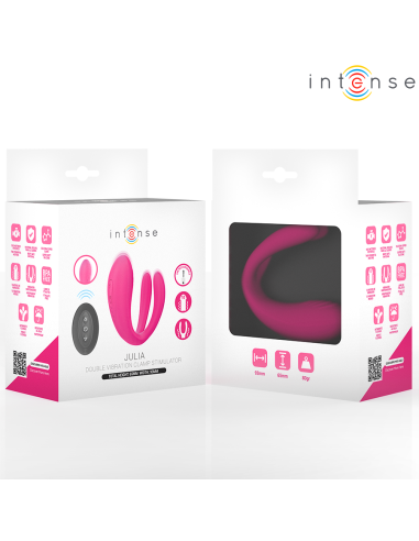 INTENSE - JULIA DOUBLE VIBRATOR CLAMP STIMULATOR REMOTE CONTROL