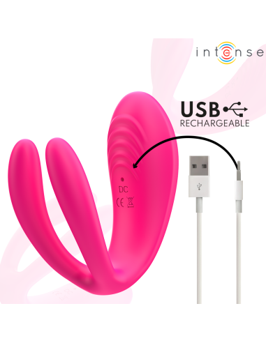 INTENSE - JULIA DOUBLE VIBRATOR CLAMP STIMULATOR REMOTE CONTROL