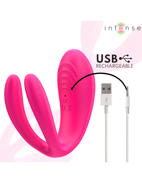 INTENSE - JULIA DOUBLE VIBRATOR CLAMP STIMULATOR REMOTE CONTROL