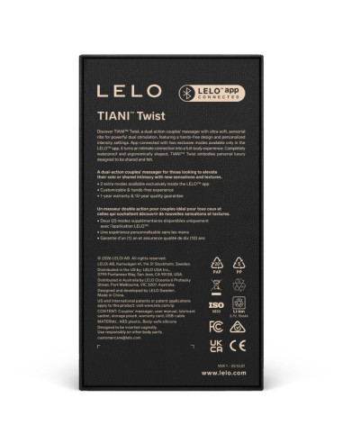 LELO - TIANI TWIST COUPLES VIBRATOR FOAM