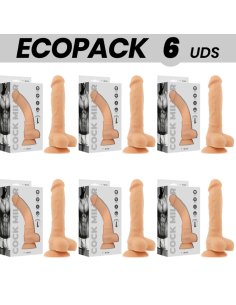 ECOPACK 6 UNITS - COCK MILLER SILICONE DENSITY ARTICULATED COCKSIL 18 CM