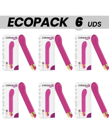 ECOPACK 6 UNITS - COVERME G-SPOT VIBRATOR 10 SPEED