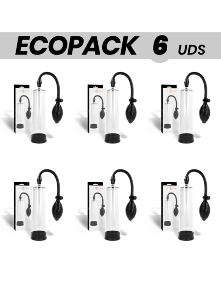 ECOPACK 6 UNITS - INTENSE PUMP CLEAR PENIS PUMP 02