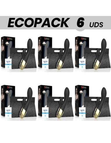 ECOPACK 6 UNITS - IBIZA SUPER SOFT RABBIT VIBRATOR
