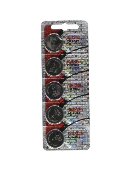 MAXELL - Ličio baterijos CR2032 3V - 5 vnt.