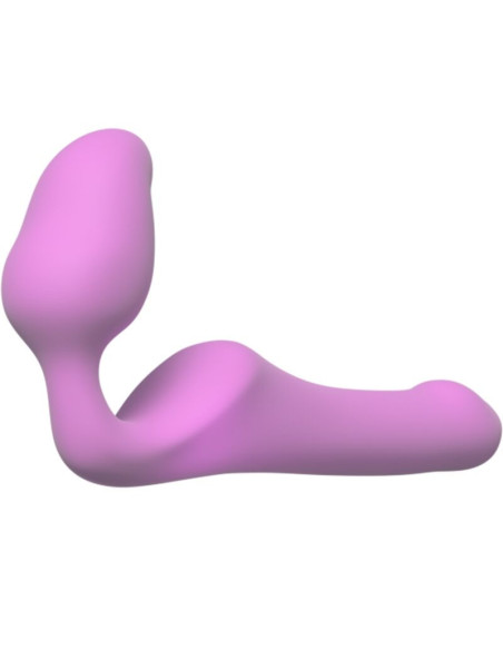 ADRIEN LASTIC - QUEENS STRAP-ON FLEXIBLE PINK SIZE S