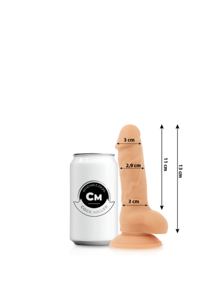 COCK MILLER - SILICONE DENSITY COCKSIL ARTICULABLE 13 CM