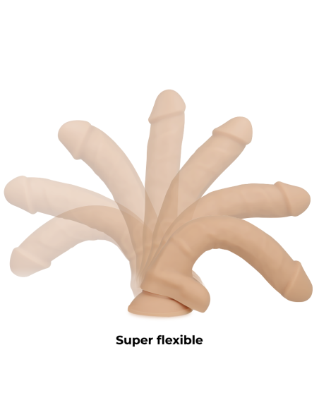 COCK MILLER - DILDO REALISTIC SILICONE DENSITY ARTICULABLE FLESH 18 CM