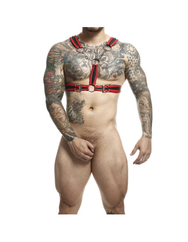 MOB - DNGEON RED HARNESS WITH CHAINS ONE SIZE
