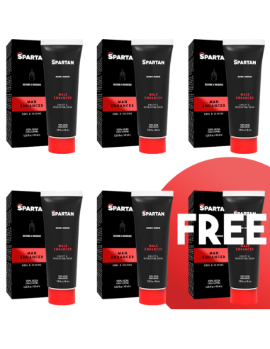 SPARTAN - POROMS GELINIS VYRIŠKUMAS IR JAUTRIMAS 100 VEGANIŠKAS KREMAS 51 NEMOKAMAI
