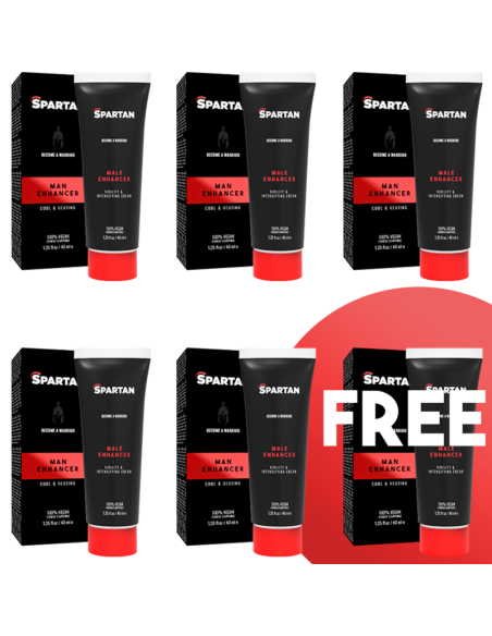 SPARTAN - COUPLE GEL VIRILITY AND INSENSIFYING 100 VEGAN CREAM 51 FREE