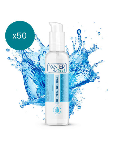 WATERFEEL - NATŪRALUS LUBRIKANTAS 150 ML PAKUOTĖ 50 VIENETŲ