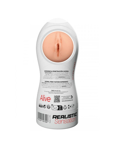 ALIVE - MAXI FLEX MALE MASTURBADOR VAGINAL SIZE L