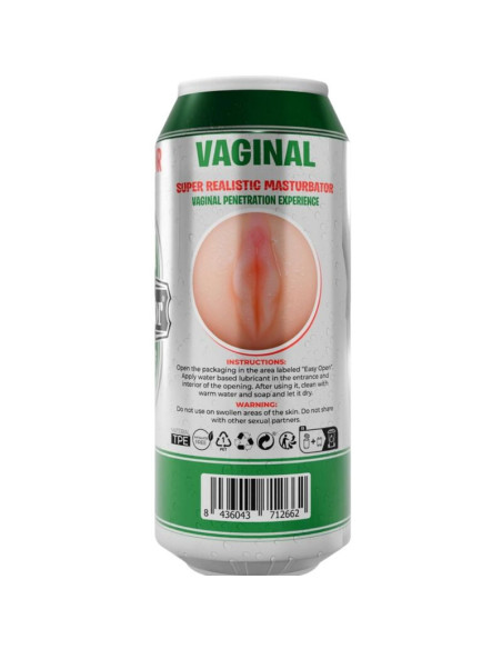 ALIVE - MALE MASTURBATOR VAGINA BEER CAN