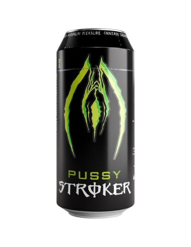 ALIVE - PUSSY STROKER MALE MASTURBATOR VAGINA ENERGETIC DRINK CAN