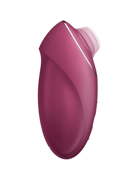 SATISFYER - TAP and CLIMAX 1 LAY-ON VIBRATOR RED