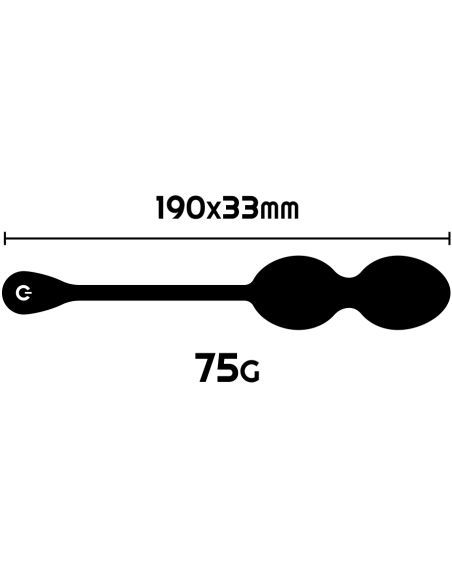 RITHUAL - NISHA RECHARGEABLE VIBRATING KEGEL BALLS ORCHID