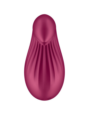 SATISFYER  - DIPPING DELIGHT LAY-ON VIBRATOR RED