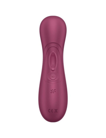 SATISFYER - PRO 2 GENERATION 3 LIQUID AIR TECHNOLOGY WINE RED
