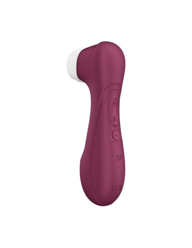 SATISFYER - PRO 2 GENERATION 3 LIQUID AIR TECHNOLOGY WINE RED