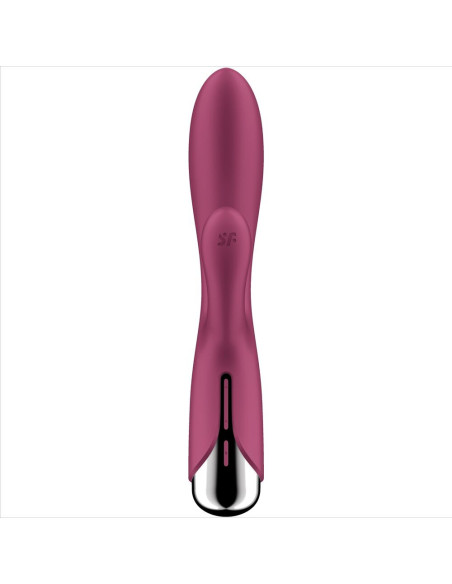 SATISFYER – BESIUKIANČIO TRIUŠIO 1 KLITORIO IR RAUDONOJO G-SPOT STIMULIACIJA