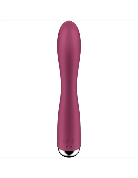 SATISFYER – BESIUKIANČIO TRIUŠIO 1 KLITORIO IR RAUDONOJO G-SPOT STIMULIACIJA