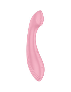 SATISFYER - G-FORCE VIBRATORIUS G-SPOT STIMULIATORIUS, ROŽINIS