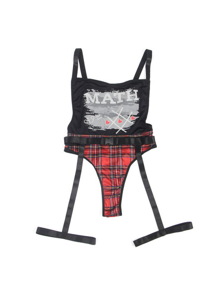 SUBBLIME - SEXY BODY TEACHER COSTUME S-M