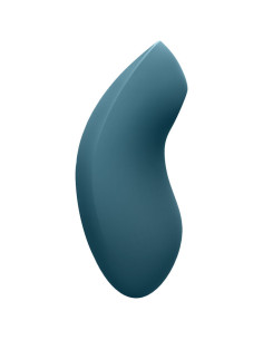 SATISFYER - VULVA LOVER 2 oro impulsų stimuliatorius ir vibratorius, mėlynas 2