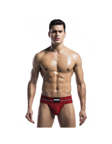 MOB - CLASSIC RED THONG SIZE L