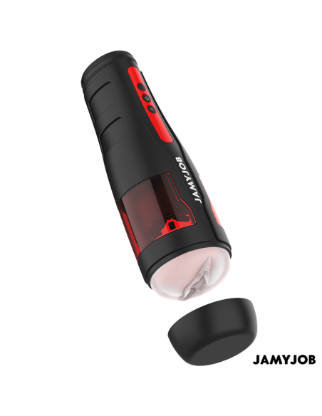 JAMYJOB - CIKLONO AUTOMATINIS VAGINOS MASTURBATORIUS SU 10 SUKIMO IR STUMIMO REŽIMŲ