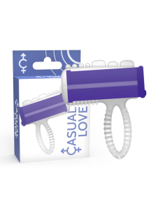 CASUAL LOVE - RING TONGUE VIBRATING PURPLE 2
