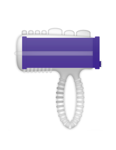 CASUAL LOVE - RING TONGUE VIBRATING PURPLE