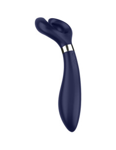 SATISFYER – BEGALINIS PRAMOGŲ DAUGIAVIBRATORIUS, 3 MĖLYNI 2