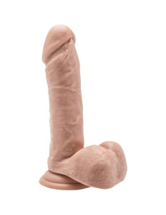 GET REAL - DILDO 18 CM WITH BALLS SKIN
