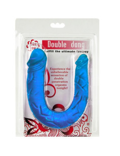 BAILE - DOUBLE DONG DOUBLE DILDO BLUE 2