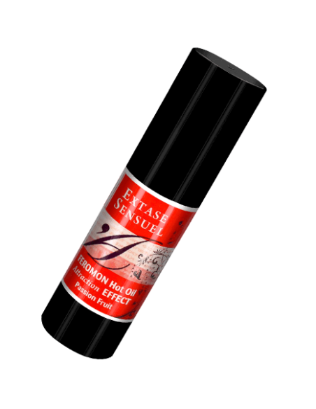 EXTASE SENSUAL - HEAT EFFECT MASSAGE OIL WITH PASSION FRUIT PHEROMONES 30 ML