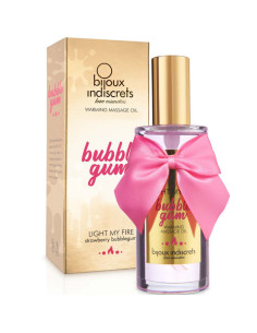 BIJOUX - INDISCRETS LIGHT MY FIRE MASSAGE OIL HEAT EFFECT GUM FLAVOR 2