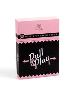 SECRETPLAY - PULL and PLAY CARD GAME (ES-EN-DE-FR-NL-PT-IT)