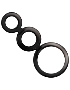 ADDICTED TOYS - RINGS SET FOR PENIS - SMOKED