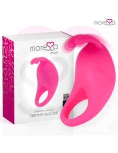 MORESSA - BRAD PREMIUM SILICONE RECHARGEABLE PINK